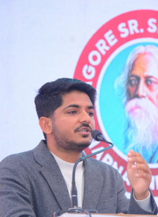 tagore school director tushant yadav